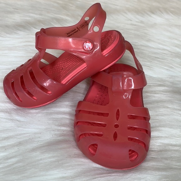 CROCS Other - ❌SOLD❌Crocs Isabella Jelly Sandal Pink Size C4
